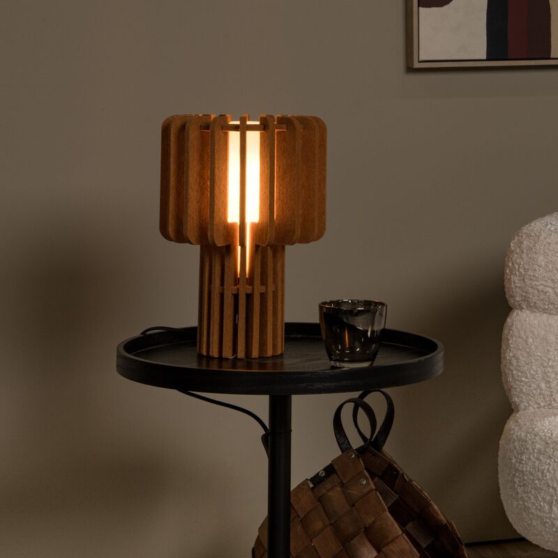 Lucide Rollo pöytävalaisin terrakotta